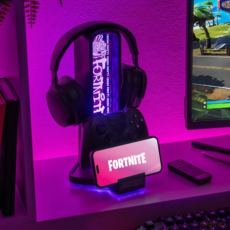 Fortnite: Paladone - Stojak na słuchawki z LED