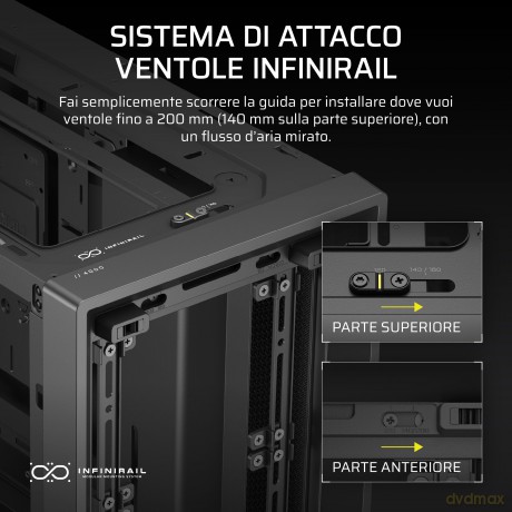 Frame 4000d Mid-Tower, Black
