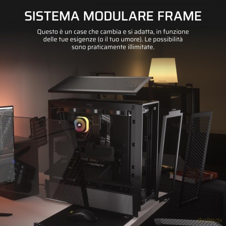 Frame 4000d Mid-Tower, Black
