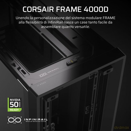 Frame 4000d Mid-Tower, Black