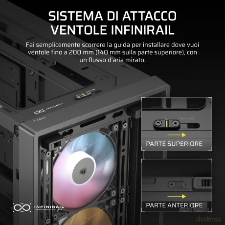Frame 4000d Rs Argb Mid-Tower Black