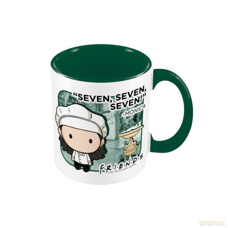Friends: Pyramid - Monica Chibi (Green Inner C Mug / Kubek)