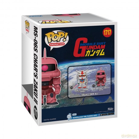FUNKO BIG 15cm Mobile Suit Gundam MS-06S Char's Zaku II 1717