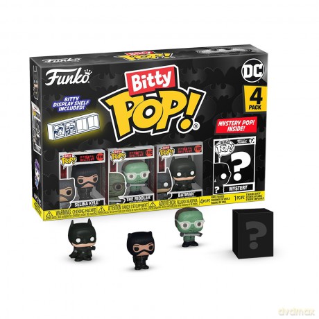 FUNKO BITTY POP 4 Pack Batman Catwoman