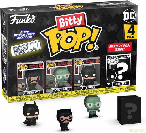 FUNKO BITTY POP 4 Pack Batman Catwoman