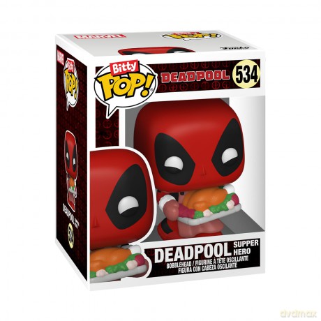 FUNKO BITTY POP 4 Pack Deadpool Bathtime