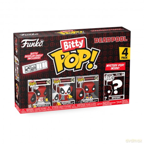 FUNKO BITTY POP 4 Pack Deadpool BBQ Master