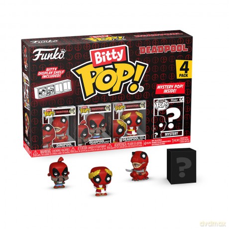 FUNKO BITTY POP 4 Pack Deadpool Dinopool