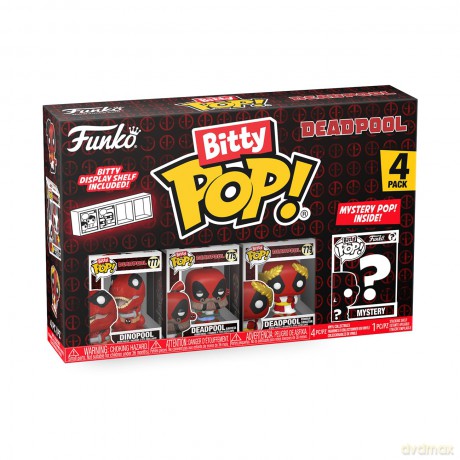 FUNKO BITTY POP 4 Pack Deadpool Dinopool