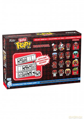 FUNKO BITTY POP 4 Pack Deadpool Sleepover