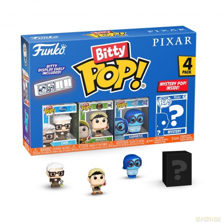 FUNKO BITTY POP 4 Pack Disney Pixar UP
