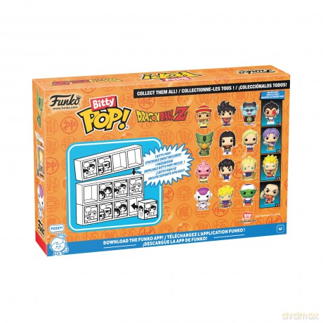 Funko Bitty Pop 4 Pack Dragon Ball Z Frieza 4th Form