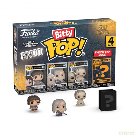 FUNKO BITTY POP 4 Pack Il Signore degli Anelli Frodo Baggins