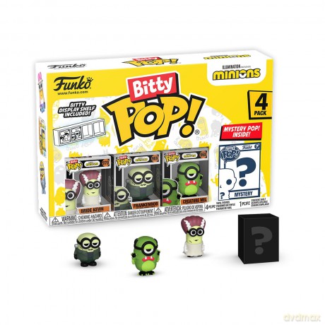 FUNKO BITTY POP 4 Pack Minions Bride Kevin