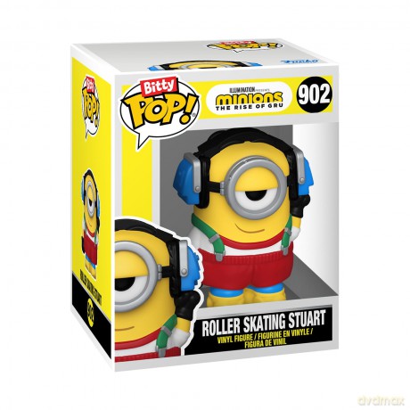 FUNKO BITTY POP 4 Pack Minions Roller Skating Stuart