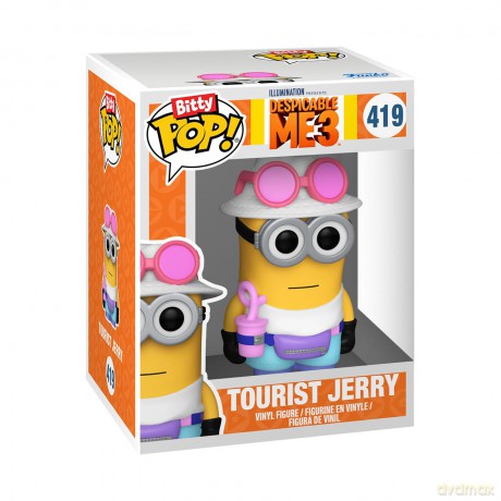 FUNKO BITTY POP 4 Pack Minions Tourist Jerry