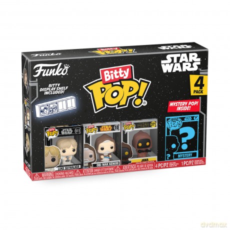 FUNKO BITTY POP 4 Pack Star Wars Luke