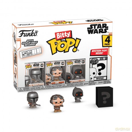 FUNKO BITTY POP 4 Pack Star Wars The Mandalorian