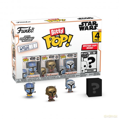 FUNKO BITTY POP 4 Pack Star Wars The Mandalorian Heavy