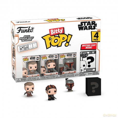 FUNKO BITTY POP 4 Pack Star Wars The Mandalorian Marshal