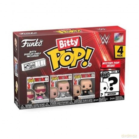 FUNKO BITTY POP 4 Pack WWE Bret Hart