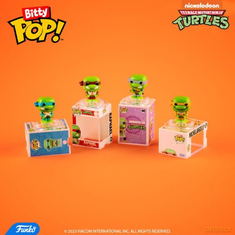 FUNKO BITTY POP ASSORTIMENTO TMNT Turtles 1pz