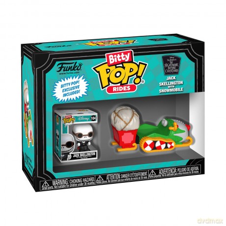 FUNKO BITTY POP Ride Nightmare B.C. Jack and Snowmobile