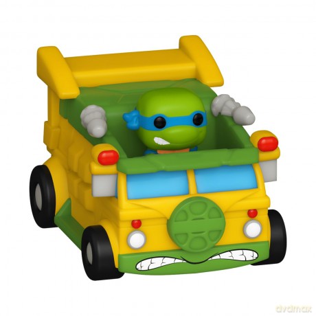 FUNKO BITTY POP Ride TMNT Turtles Leonardo and Turtle Van