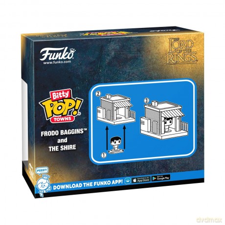 FUNKO BITTY POP Town Il Signore degli Anelli Frodo and Shire