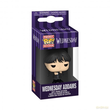 Funko Key Wednesday Addams (Black Coat)