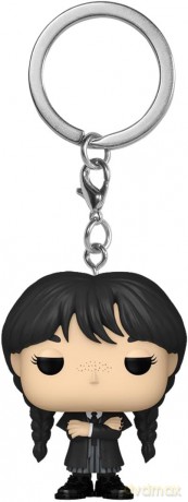 Funko Key Wednesday Addams (Black Coat)