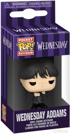 Funko Key Wednesday Addams (Black Coat)