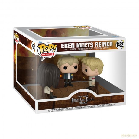 FUNKO MOMENTS Attack on Titan S5 Eren Meets Reiner 1432