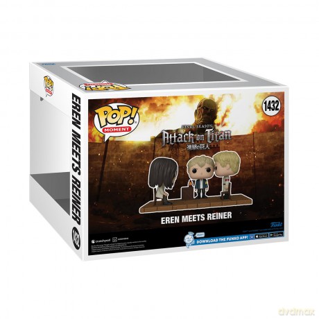 FUNKO MOMENTS Attack on Titan S5 Eren Meets Reiner 1432