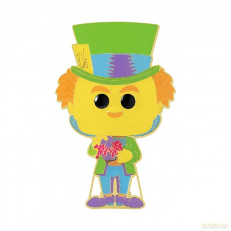 FUNKO PIN Alice in Wonderland Mad Hatter GLOW Blacklight