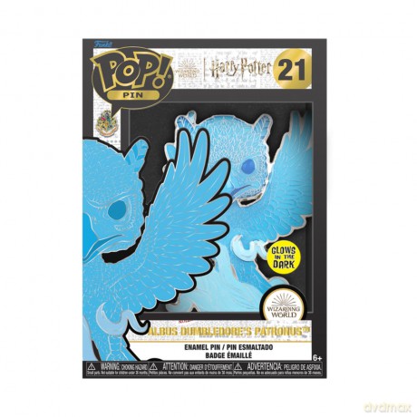 FUNKO PIN Harry Potter Albus Silente Patronus GLOW 21