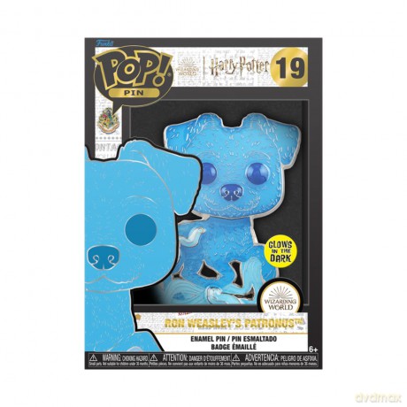 FUNKO PIN Harry Potter Ron Weasley Patronus GLOW 19