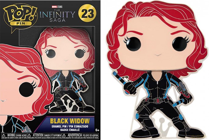 FUNKO PIN Marvel Infinity Saga Black Widow