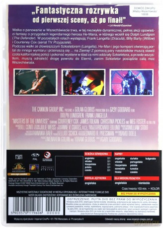 Władcy wszechświata [DVD]