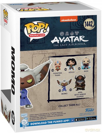 FUNKO POP Avatar The Last Airbender Momo 1442