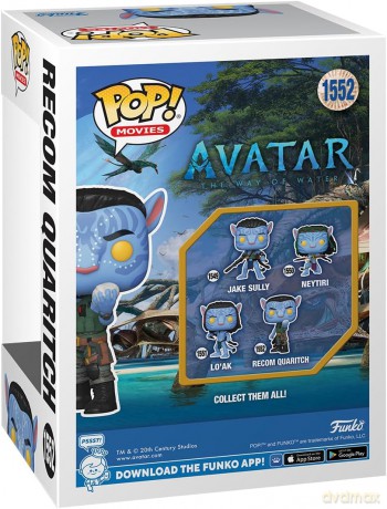 FUNKO POP Avatar The Way of Water Recom Quaritch 1552