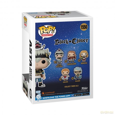 FUNKO POP Black Clover Asta w/Nero 1550