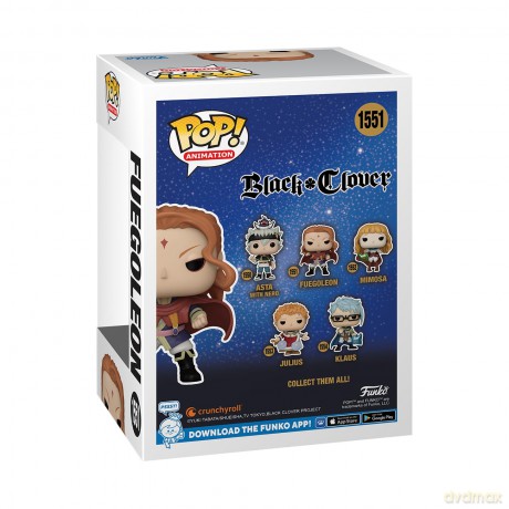 FUNKO POP Black Clover Fuegoleon 1551