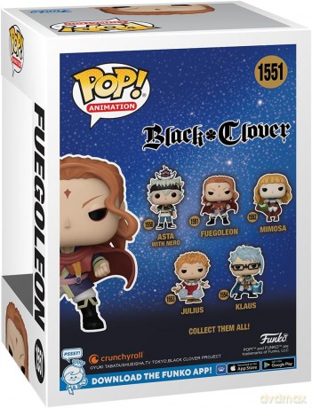 FUNKO POP Black Clover Fuegoleon 1551