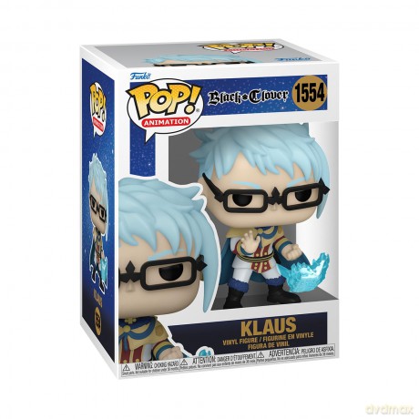FUNKO POP Black Clover Klaus Lunettes 1554