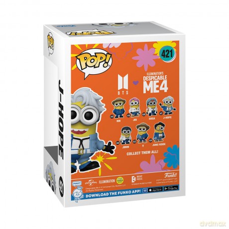FUNKO POP Cattivissimo Me 4 x BTS Minion J-Hope 421
