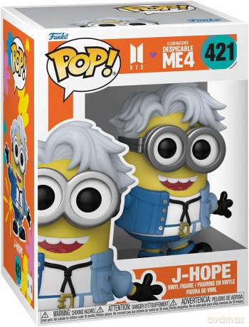 FUNKO POP Cattivissimo Me 4 x BTS Minion J-Hope 421