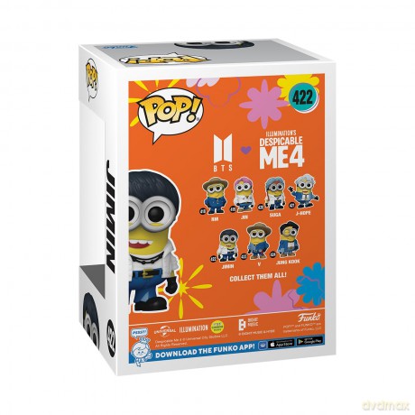 FUNKO POP Cattivissimo Me 4 x BTS Minion Jimin 422