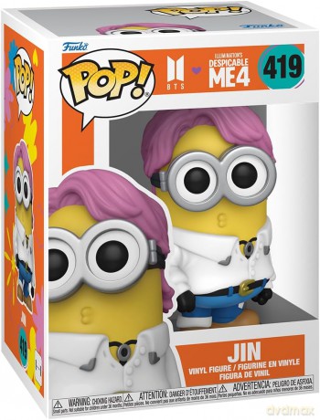 FUNKO POP Cattivissimo Me 4 x BTS Minion Jin 419