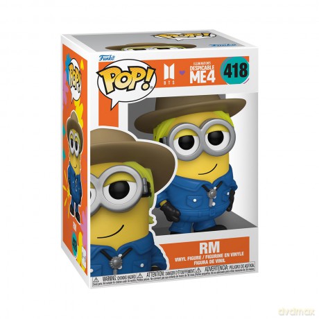 FUNKO POP Cattivissimo Me 4 x BTS Minion RM 418